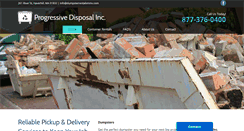 Desktop Screenshot of dumpsterrentalsmmv.com